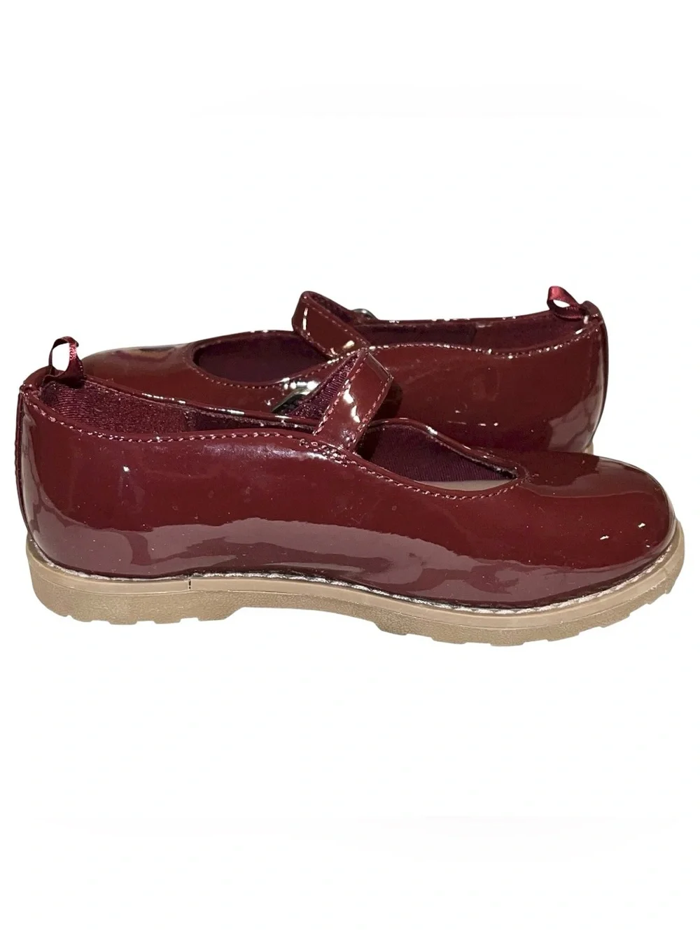 Old Navy Dress Shoes Girls Size 11 Burgundy